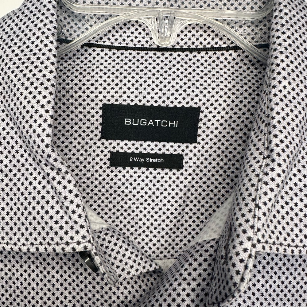 Bugatchi Performance Tech 8-Way Stretch Short Sle… - image 4